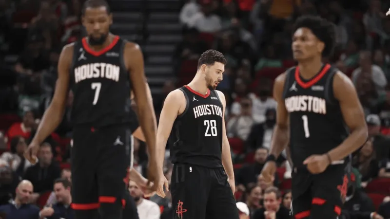 开云体育下载-火箭26年来罚球、三分命中率联盟垫底，投篮命中率倒数第二